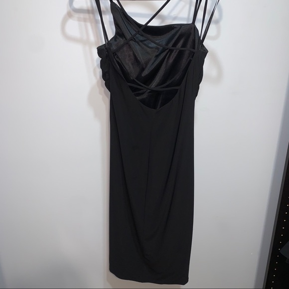 Laundry by Shelli Segal Black Strappy Dress - Picture 7 of 10